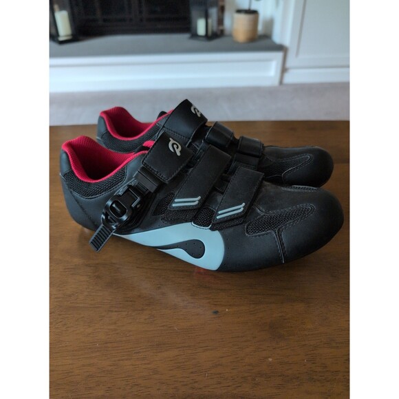EUC Peloton cycling bike shoes with look delta cleats EU 44 US men's 10 - Picture 1 of 7